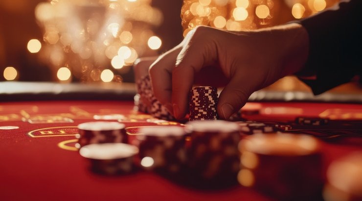 Meja permainan live dealer Asia Gaming dengan dealer profesional